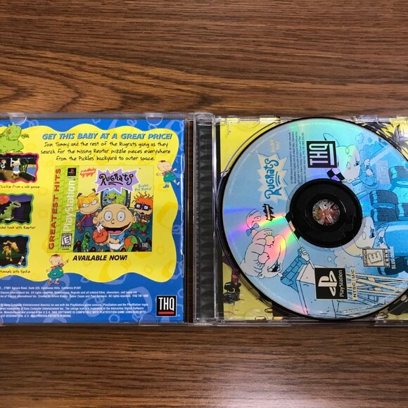 Rugrats: Studio Tour (Sony PlayStation 1, 1999) - Picture 3 of 4